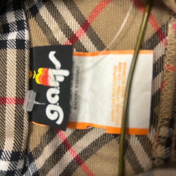 The Bay S NWT VINTAGE Check Plaid slight crop- yes this is NWT from 30 years ago - Picture 6 of 13